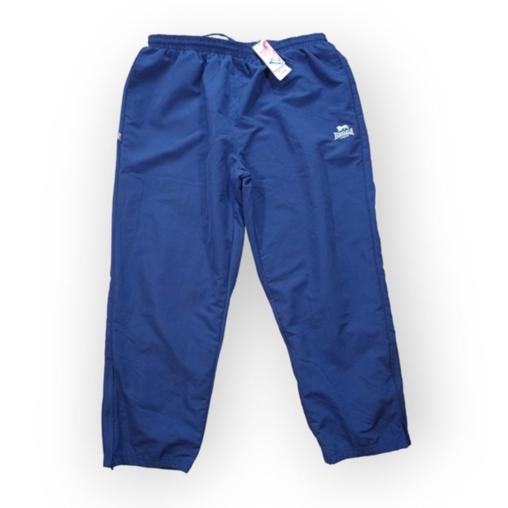 Lonsdale London track pants lined with ankle zippers 4x new with tags